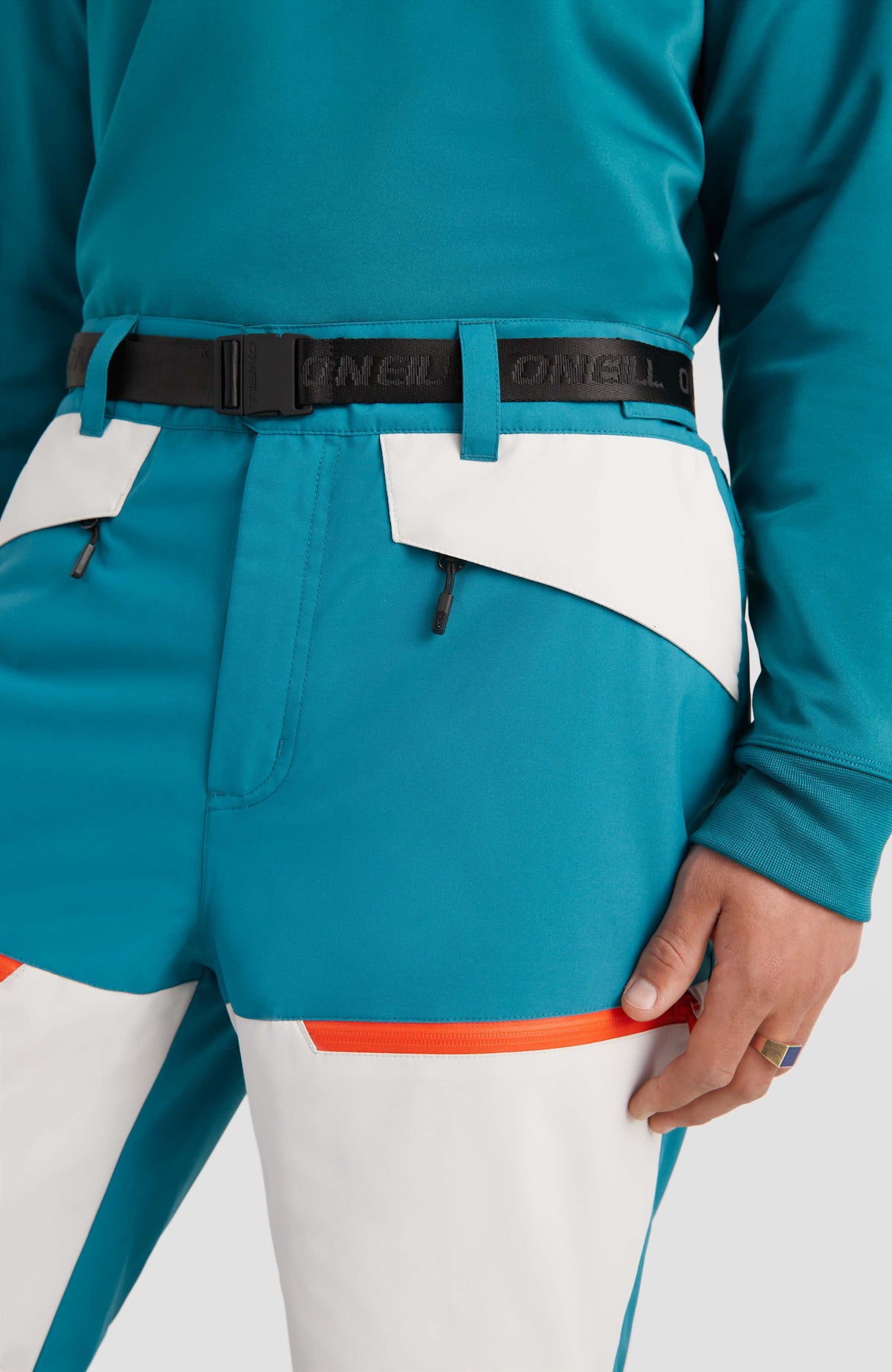 Blizzard Snow Pants | Harbour Blue Colour Block