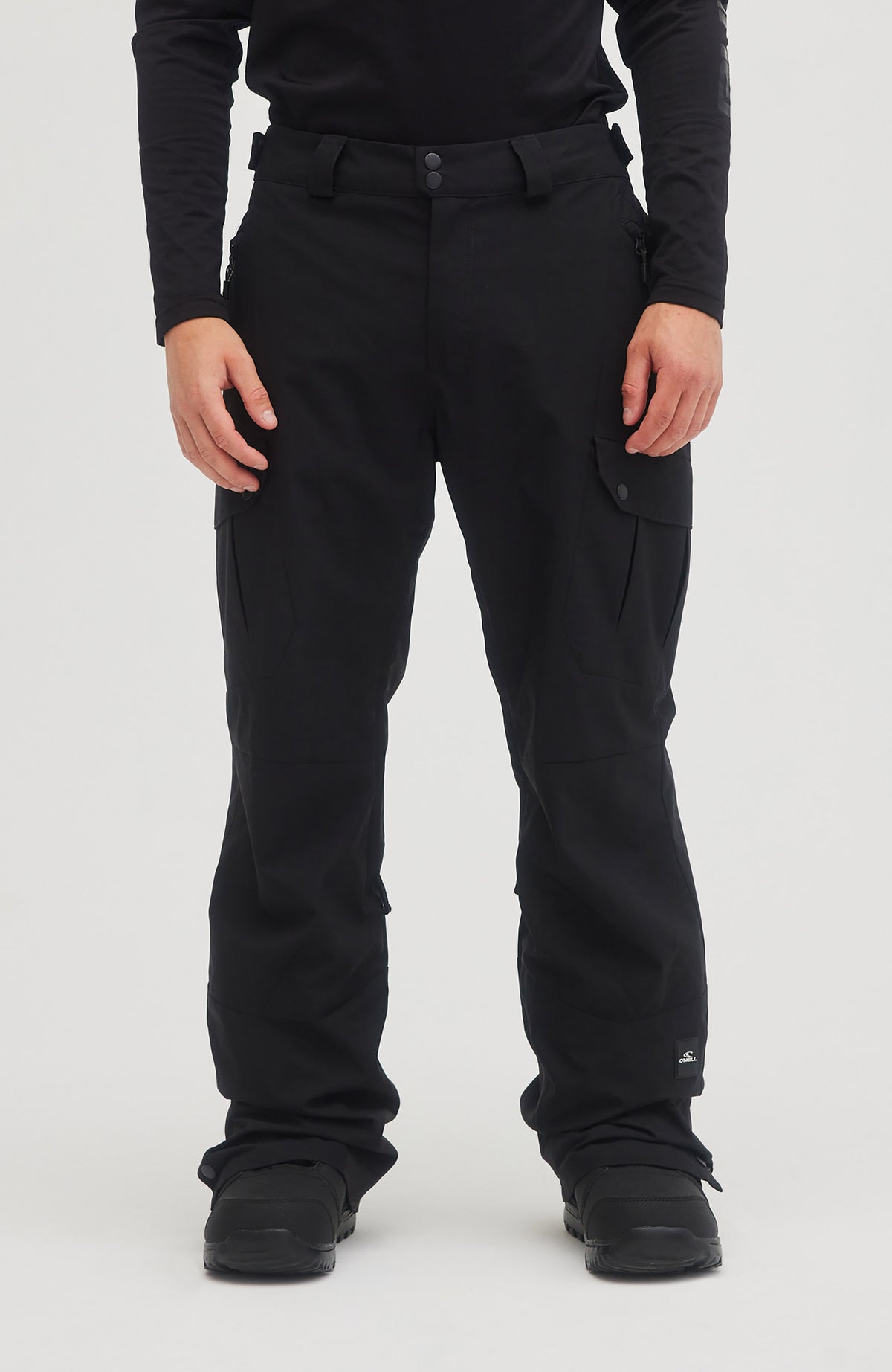 Cargo Snow Pants | Black Out