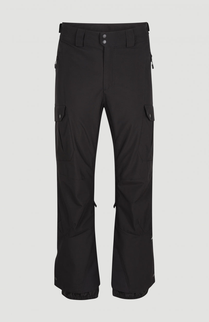 Cargo Snow Pants | Black Out