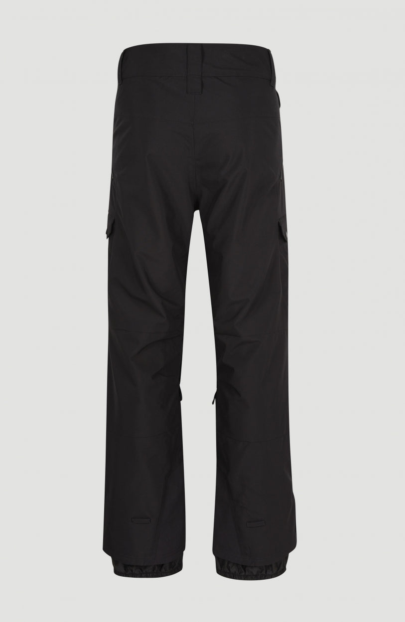 Cargo Snow Pants | Black Out