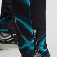 All Over Print Rutile Sweatpants | Blue Heat Map