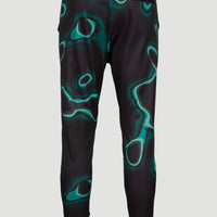 All Over Print Rutile Sweatpants | Blue Heat Map