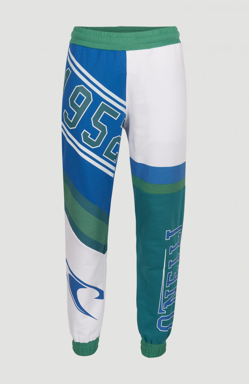 Collegiate Progressive Sweatpants | Harbour Blue Colour Block