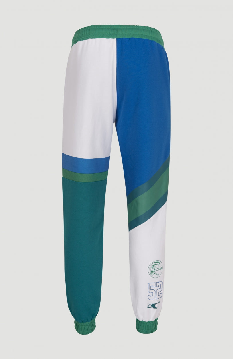 Collegiate Progressive Sweatpants | Harbour Blue Colour Block