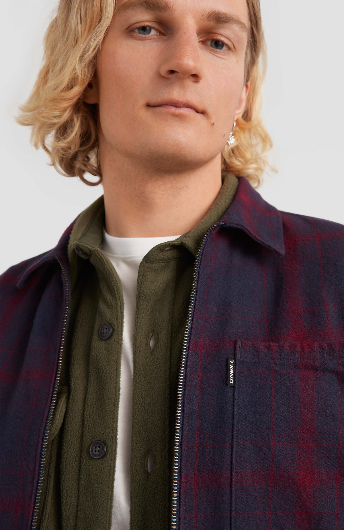 Checked Shacket | Red Shadow Check