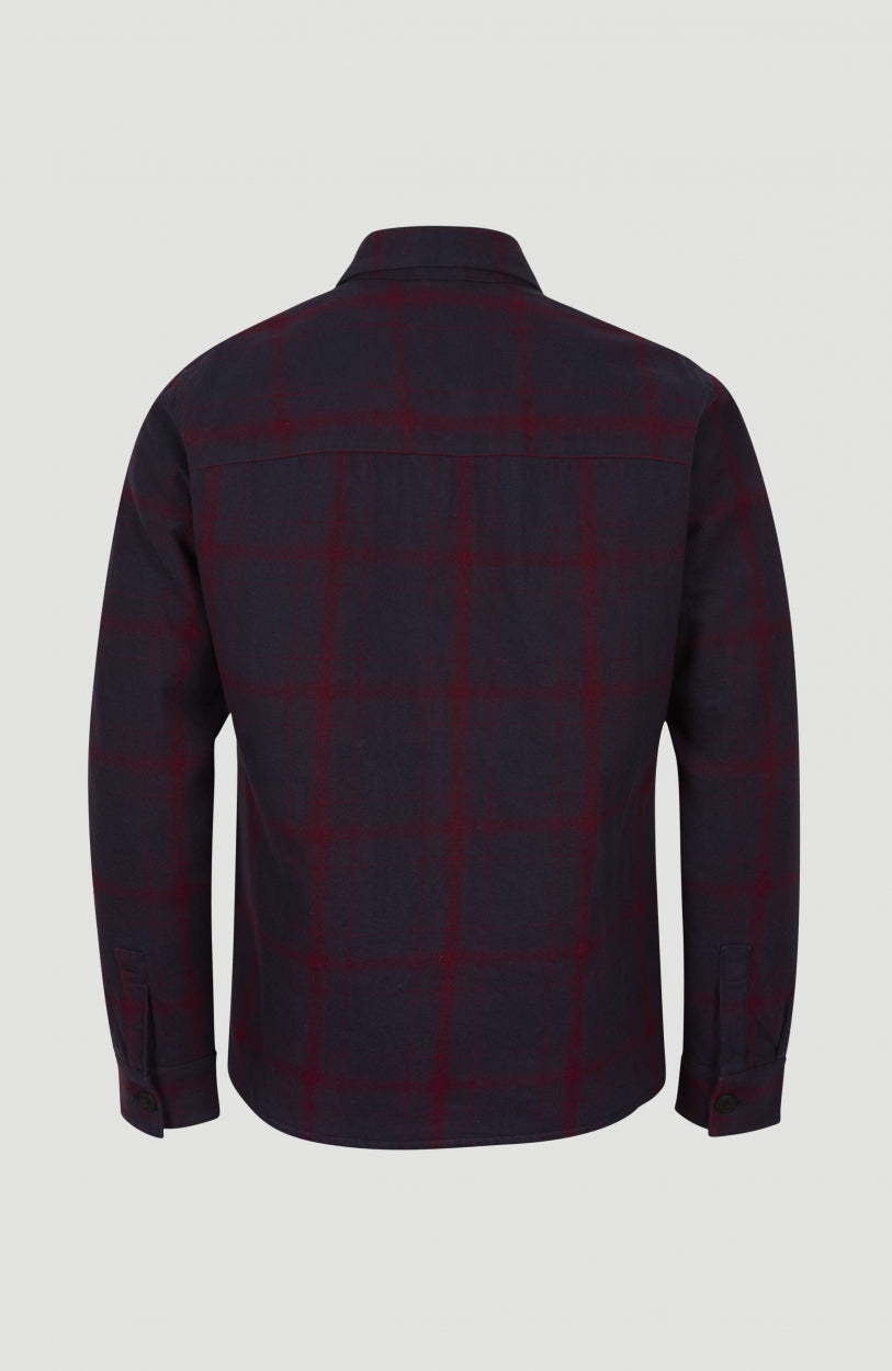 Checked Shacket | Red Shadow Check