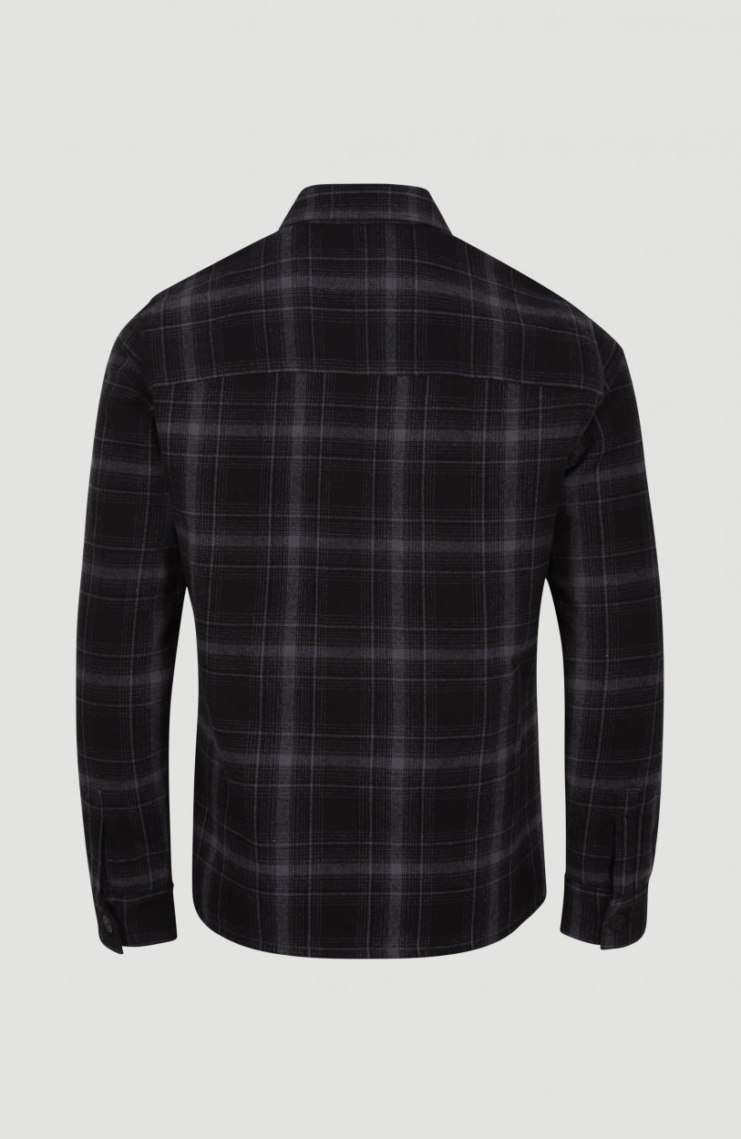 Checked Shacket | Blue Shadow Check