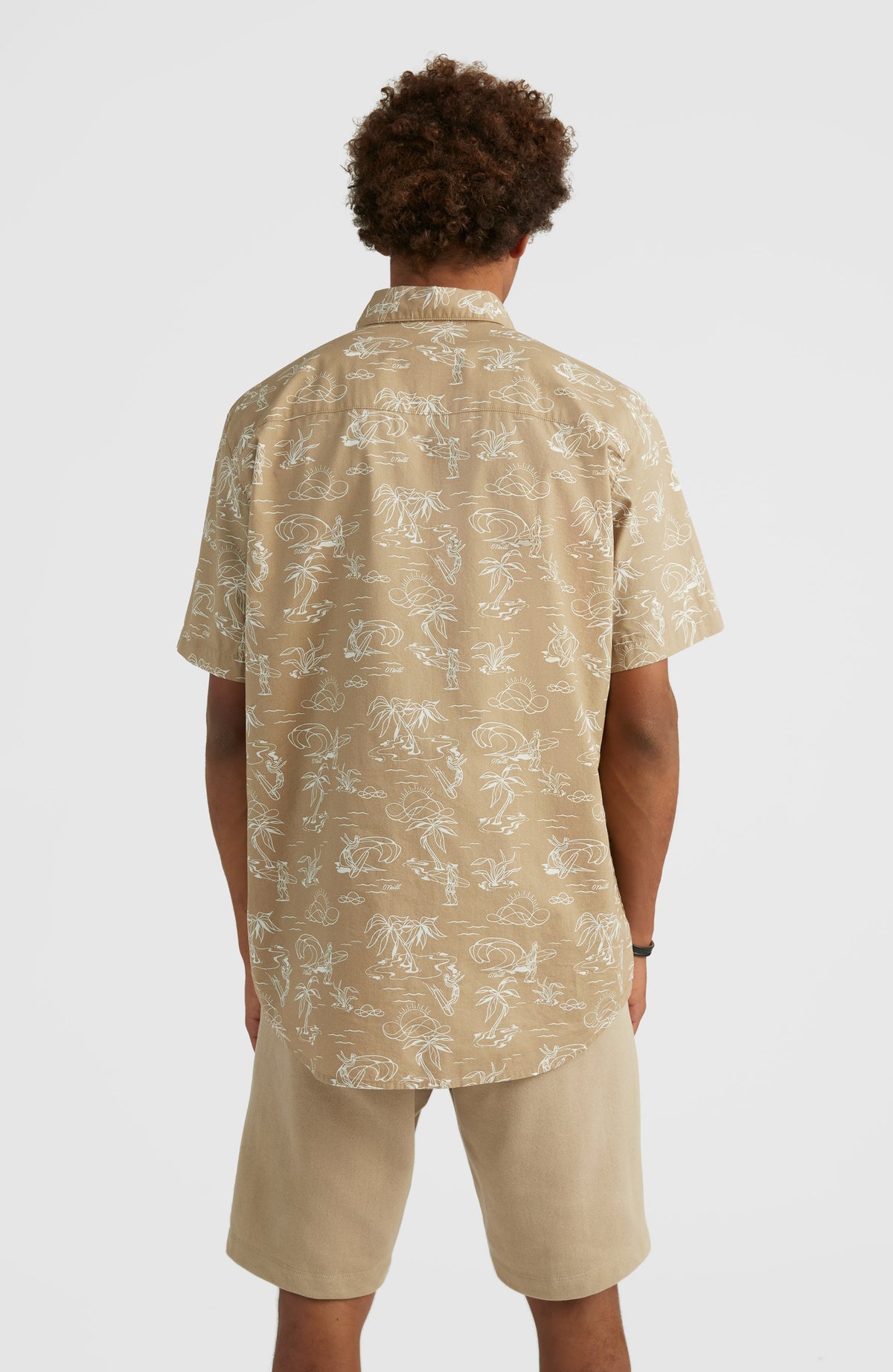 Circle Surfer Shirt | Beige Circle Surfer