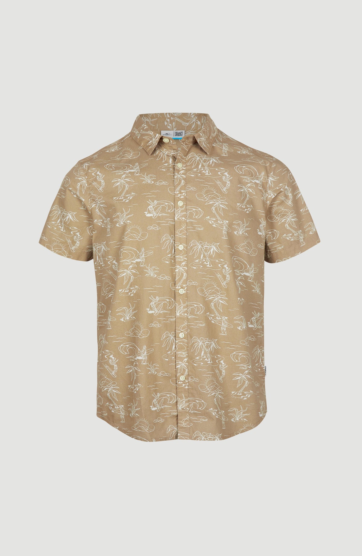 Circle Surfer Shirt | Beige Circle Surfer