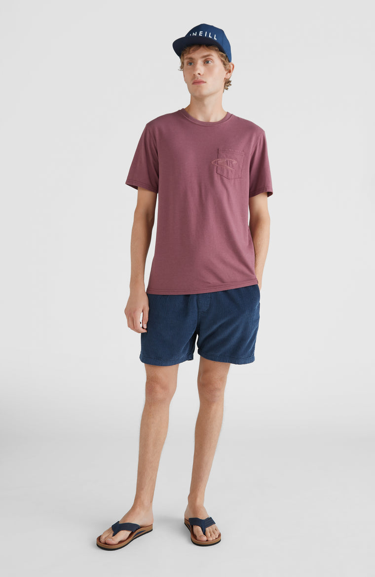 Corduroy Volley Short | Ensign Blue