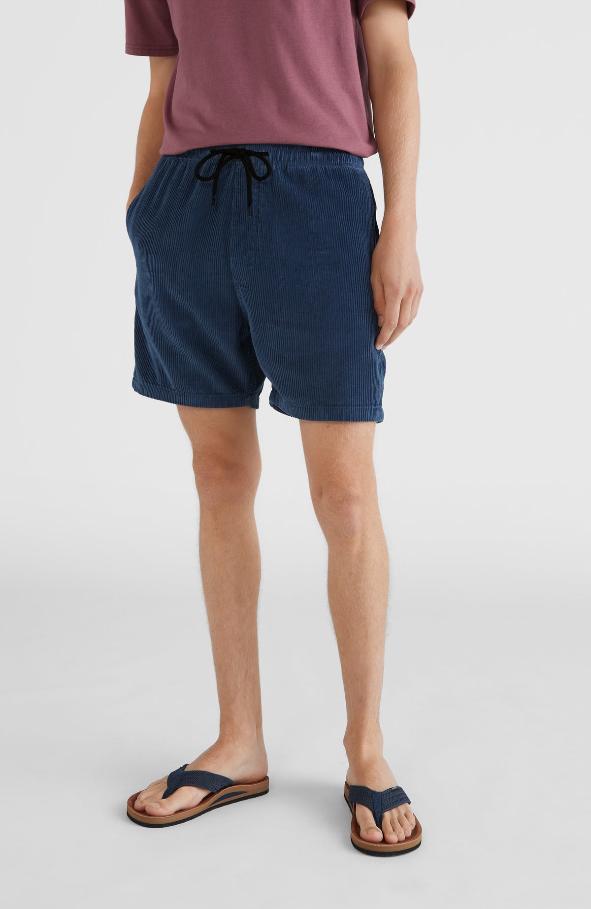 Corduroy Volley Short | Ensign Blue