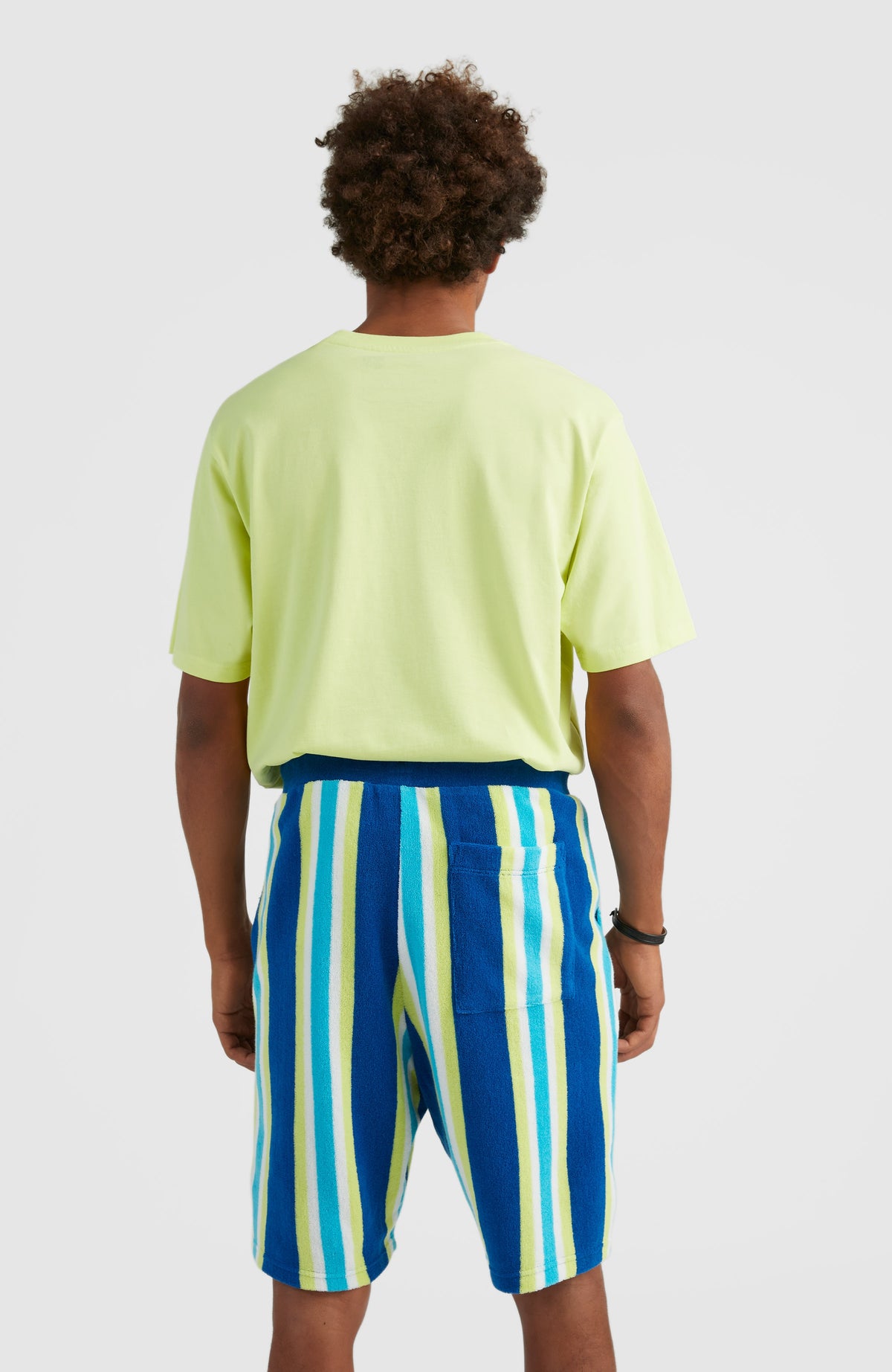 Brights Terry Short | Blue Towel Stripe