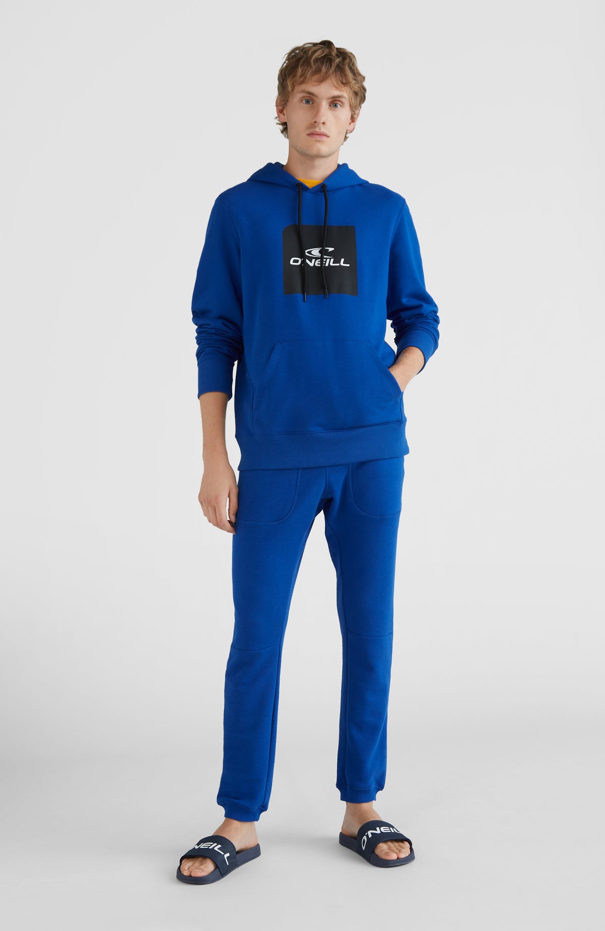 Cube Hoodie | Surf the web Blue
