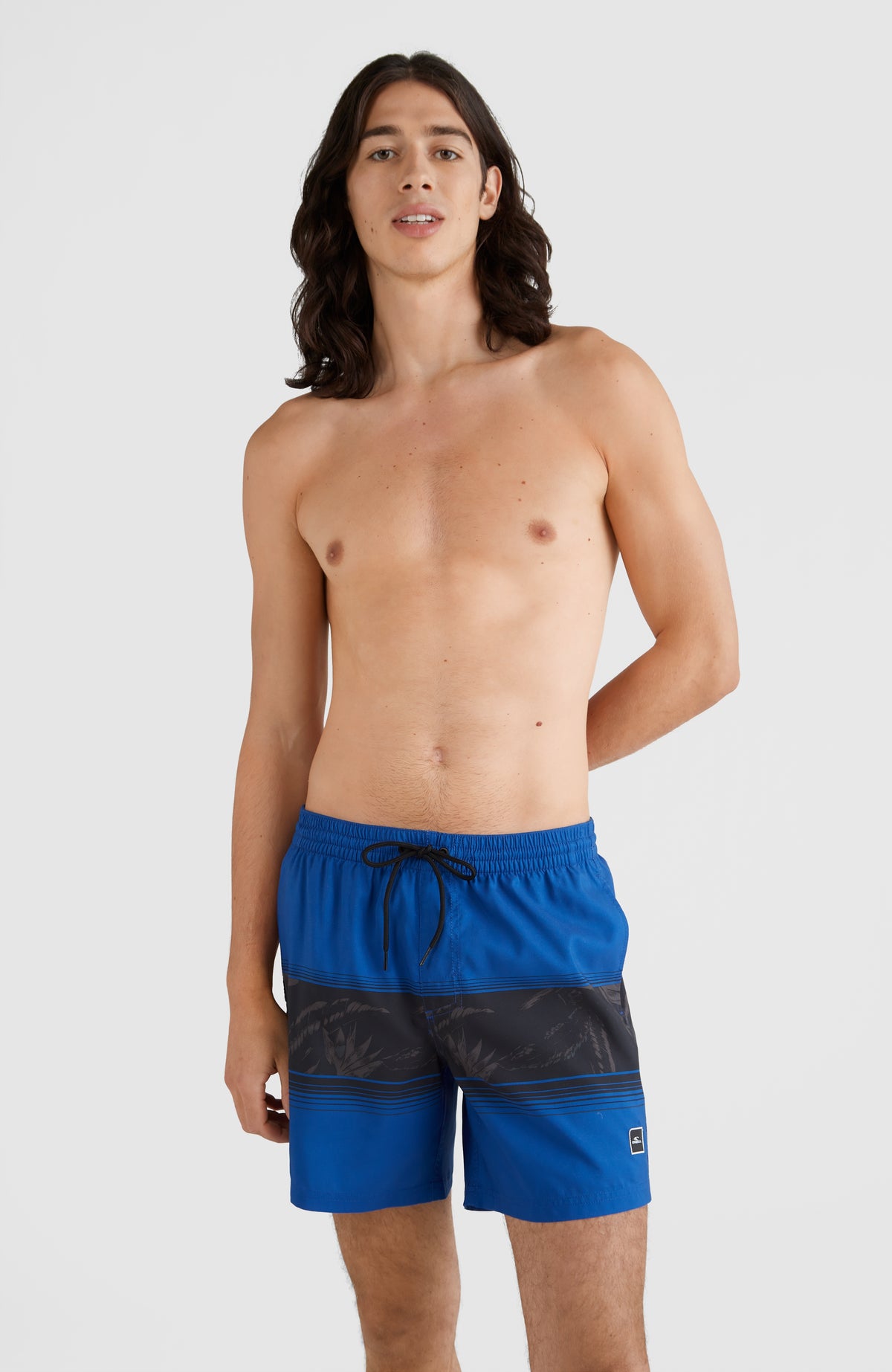 Cali Stripe Swim Shorts 16