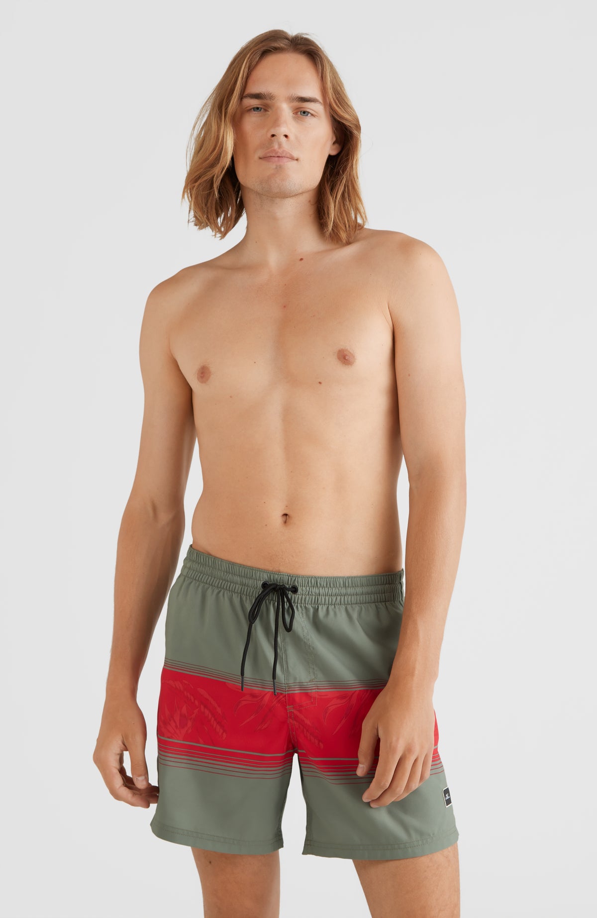 Cali Stripe Swim Shorts 16