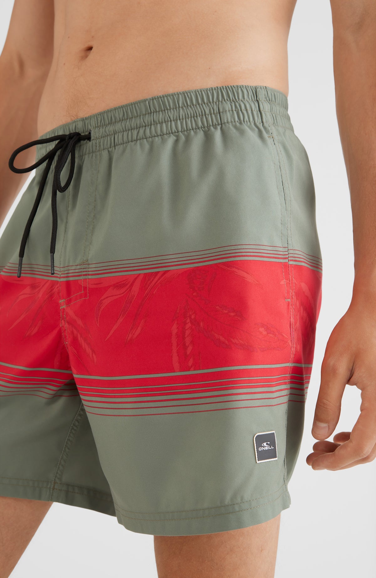 Cali Stripe Swim Shorts 16