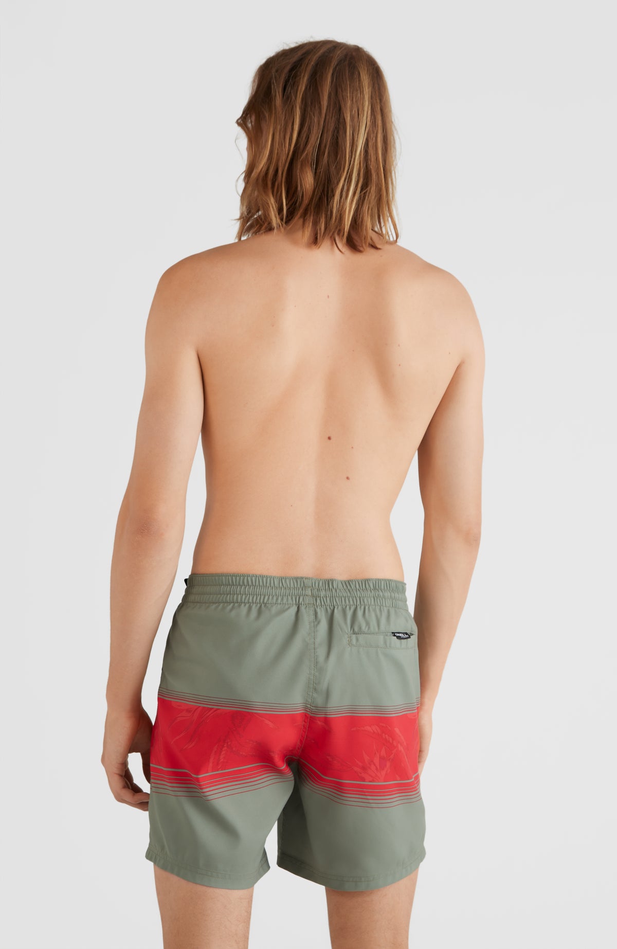 Cali Stripe Swim Shorts 16