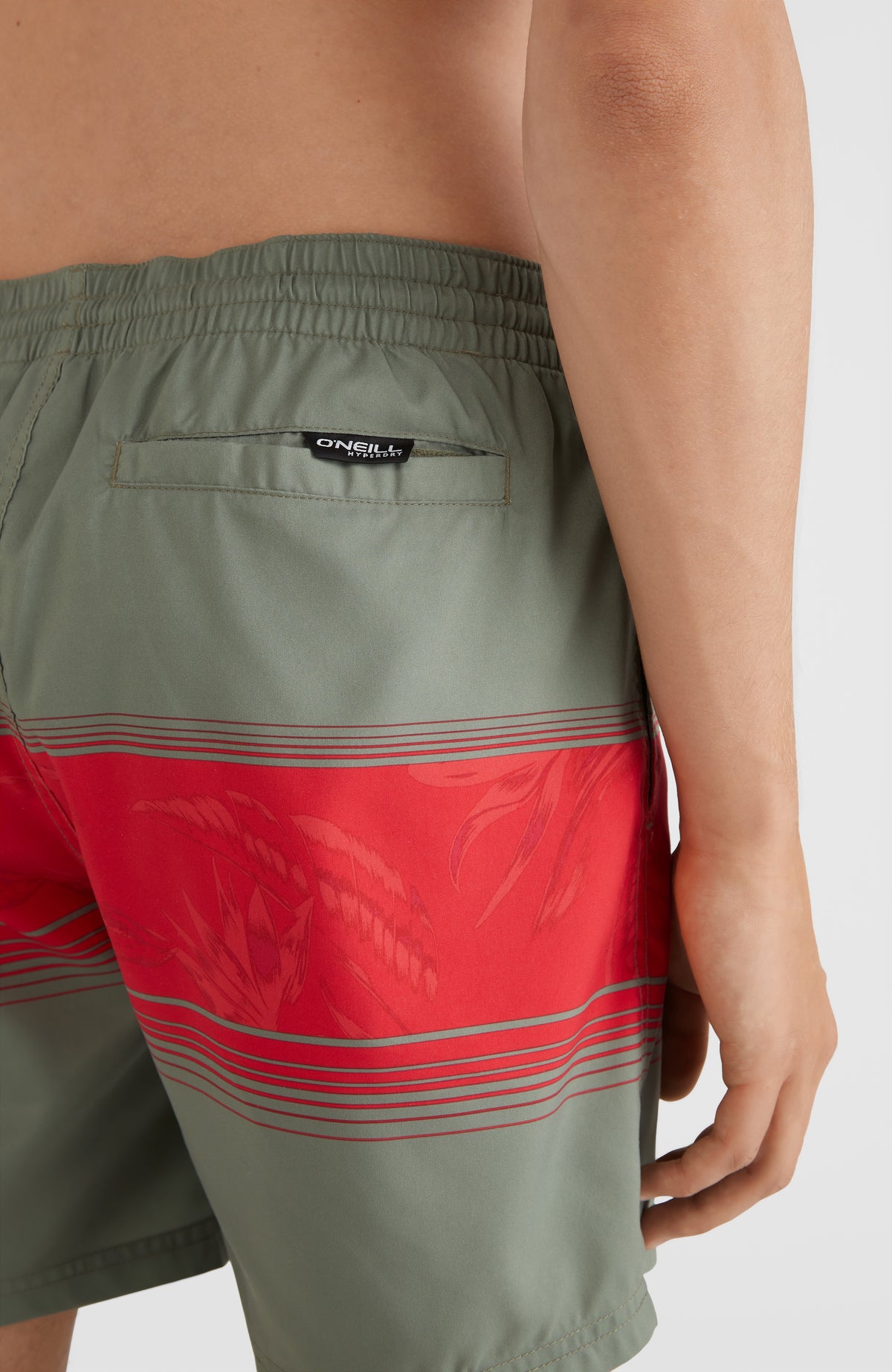 Cali Stripe Swim Shorts 16