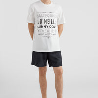 All Day Print Hybrid Shorts | Black AO 6