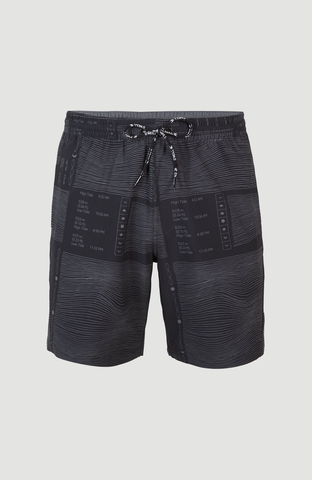 All Day Print Hybrid Shorts | Black AO 6