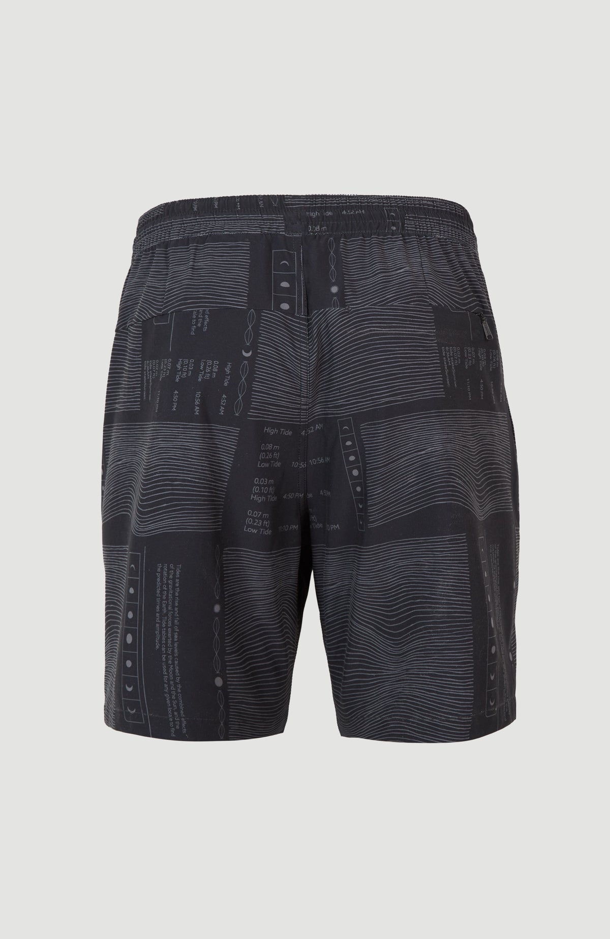 All Day Print Hybrid Shorts | Black AO 6