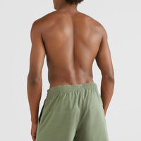 All Day Solid Hybrid Shorts | Deep Lichen Green