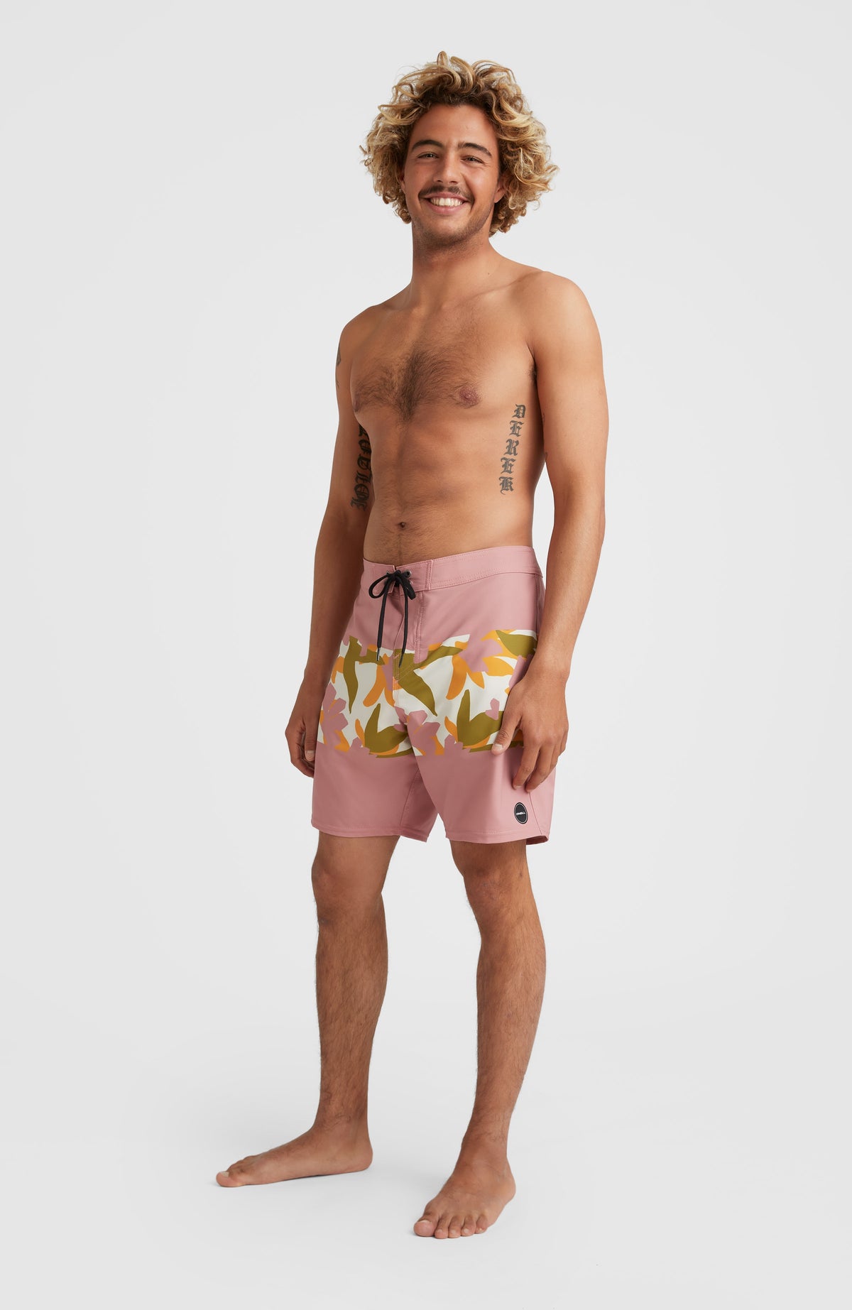 Hyperfreak Camorro 17'' Boardshorts | Green Art Flower