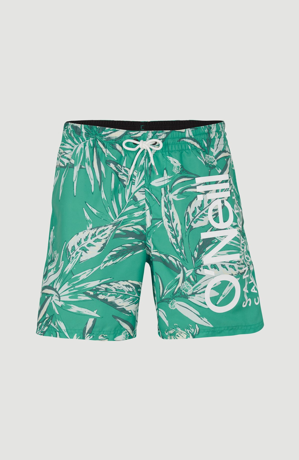 Cali Floral 16'' Swim Shorts | Green Tonal Flower