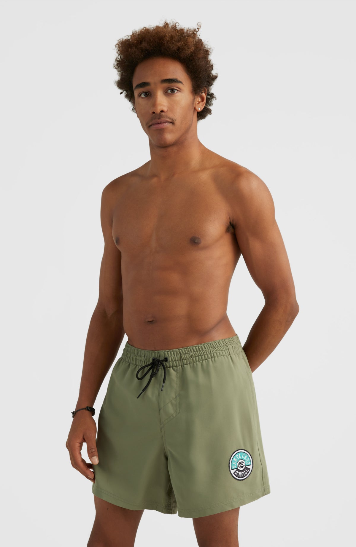Cali State 15'' Swim Shorts | Deep Lichen Green