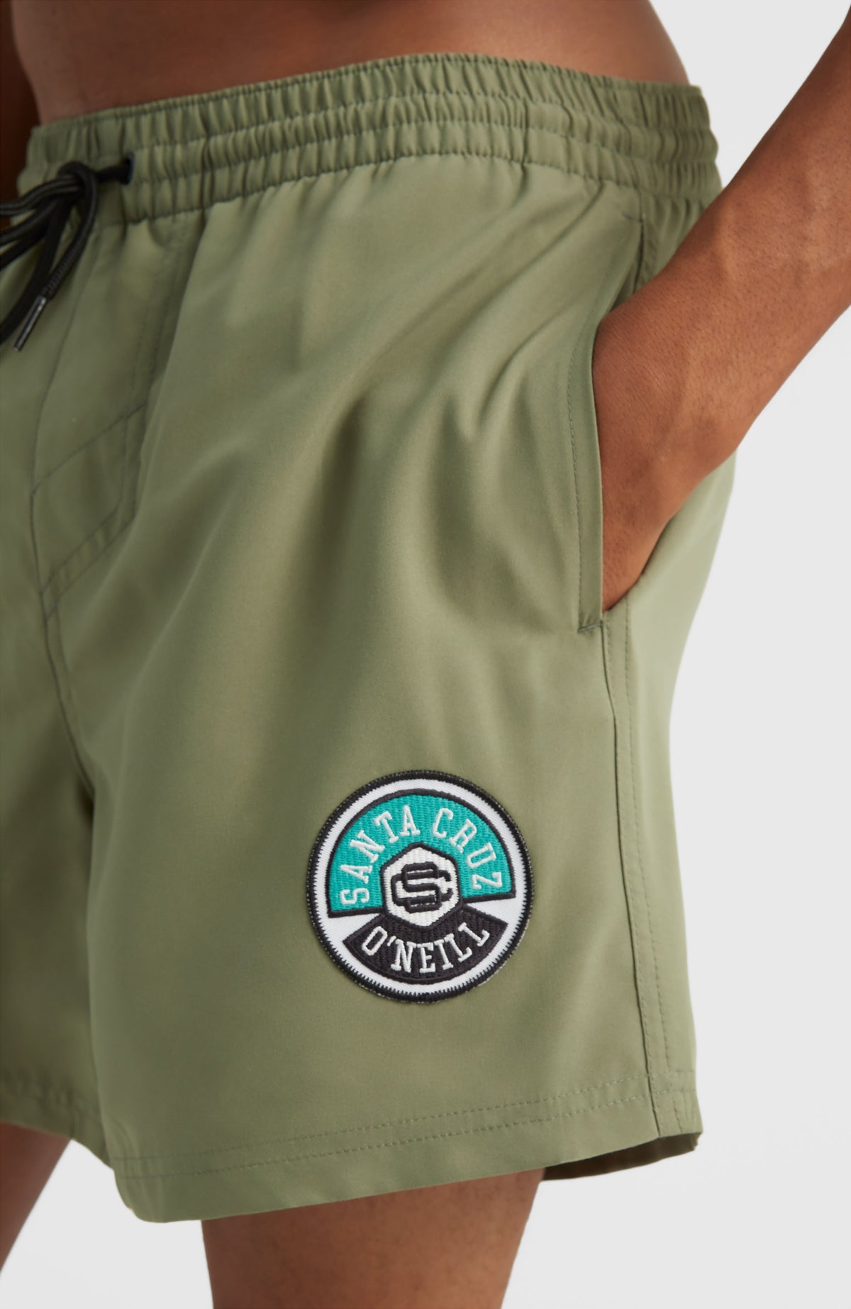 Cali State 15'' Swim Shorts | Deep Lichen Green