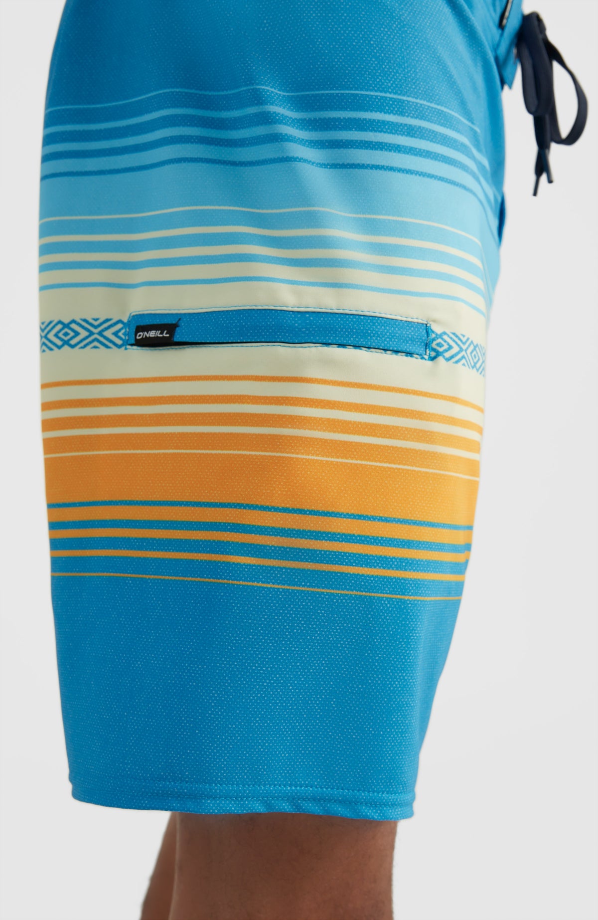 Heat Stripe Line 19'' Boardshorts | Princess Blue