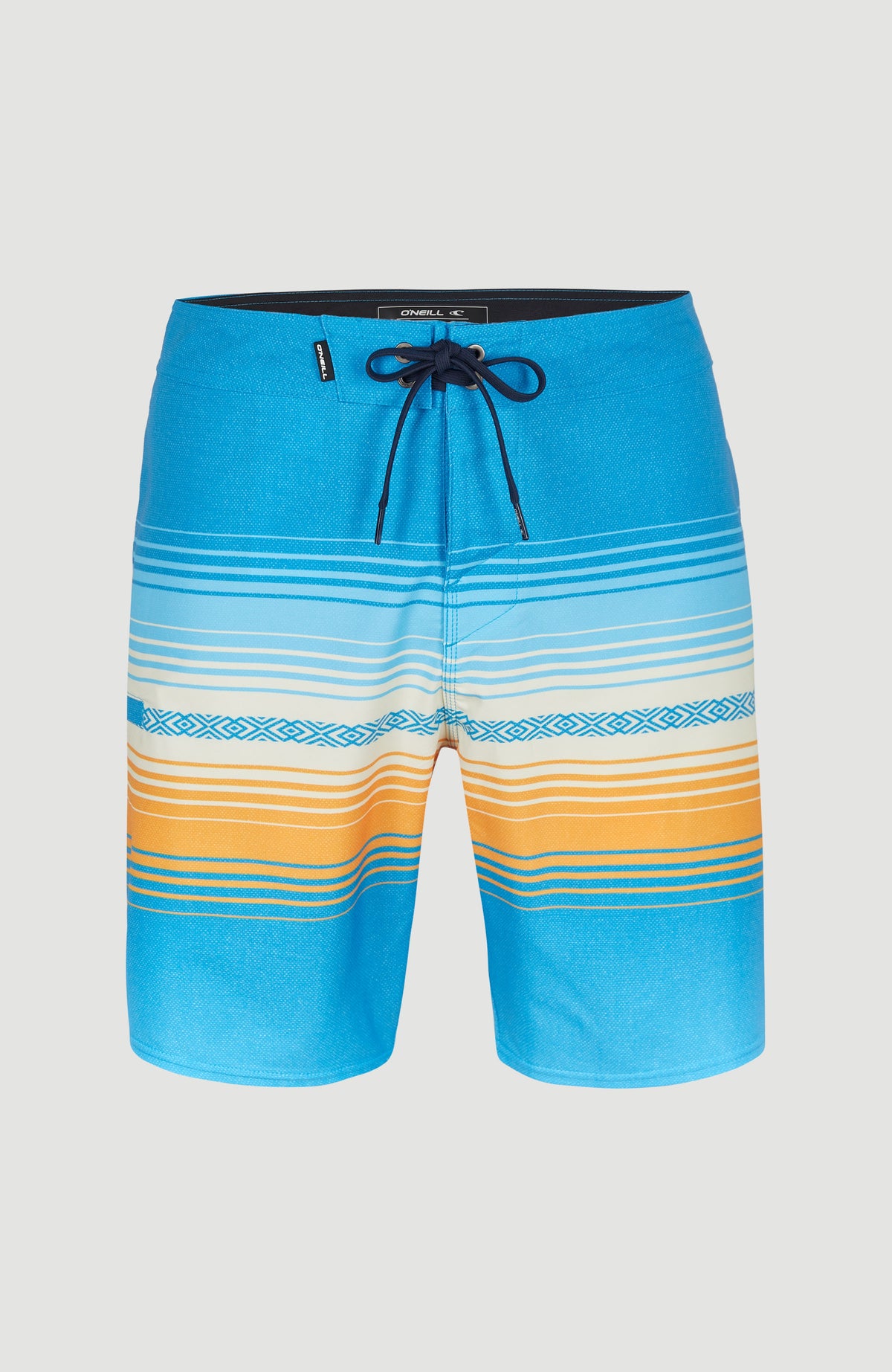 Heat Stripe Line 19'' Boardshorts | Princess Blue