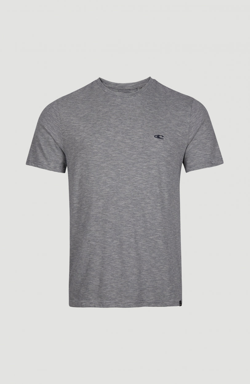 Mini Stripe T-Shirt | Ink Blue