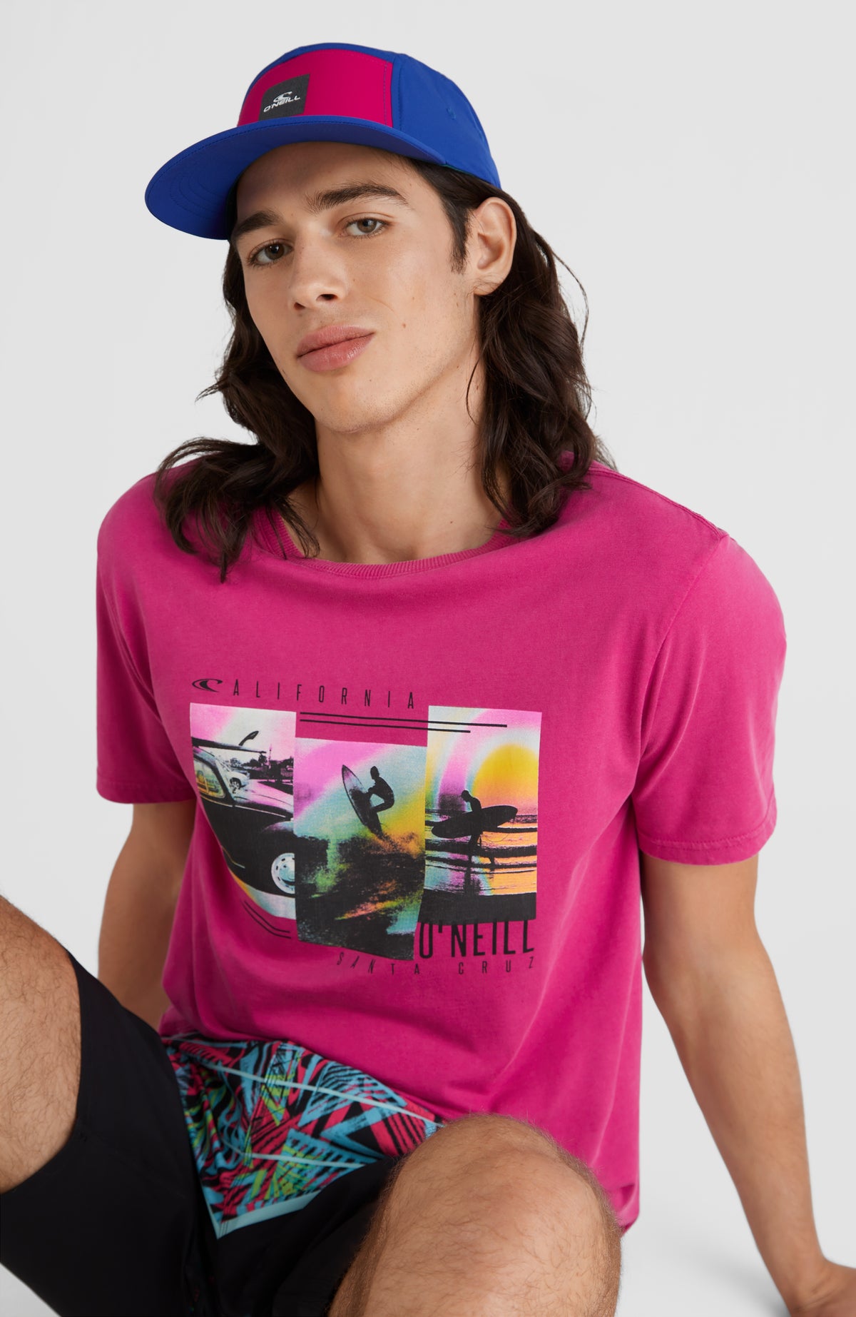 Bays T-Shirt | Fuchsia Red