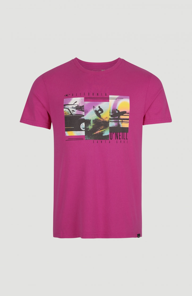 Bays T-Shirt | Fuchsia Red