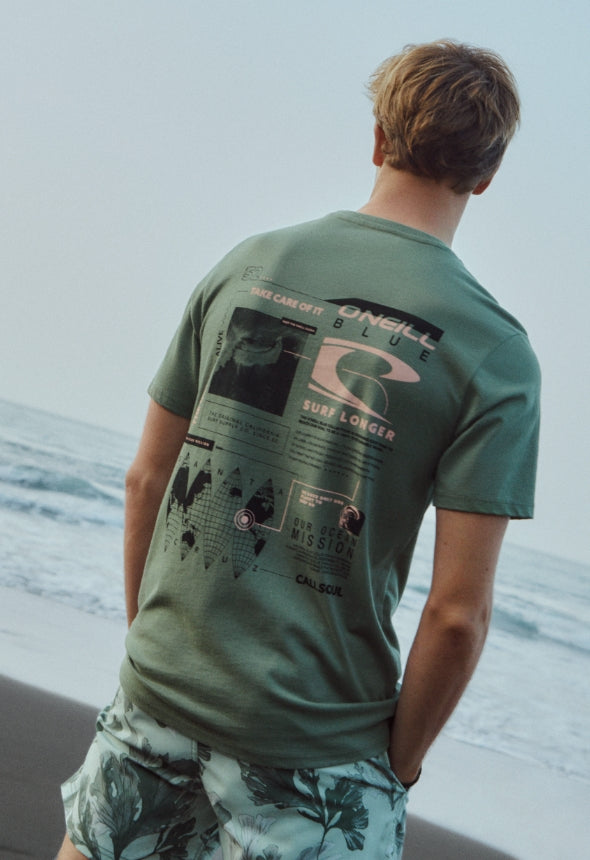 Dulce T-Shirt | Deep Lichen Green