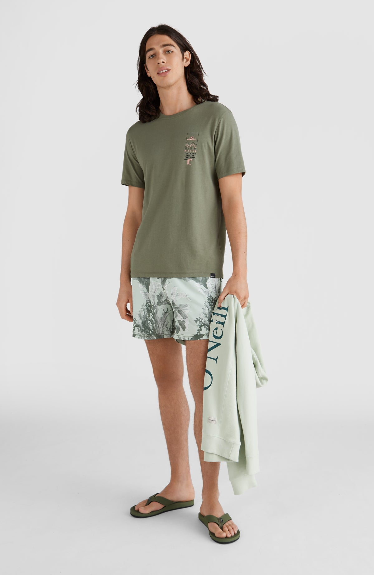 Dulce T-Shirt | Deep Lichen Green