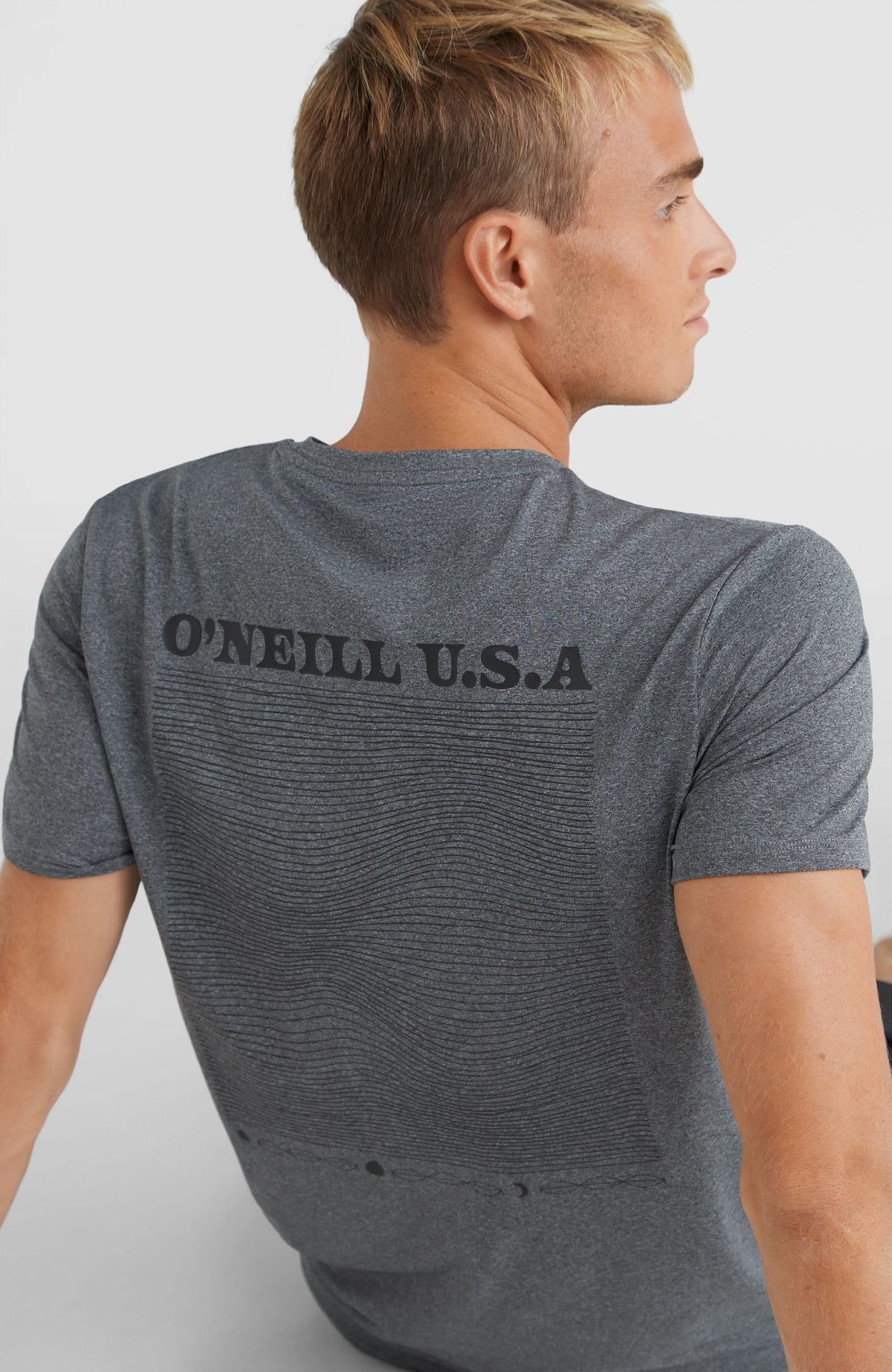 O'Neill Luna Hybrid T-Shirt | Asphalt