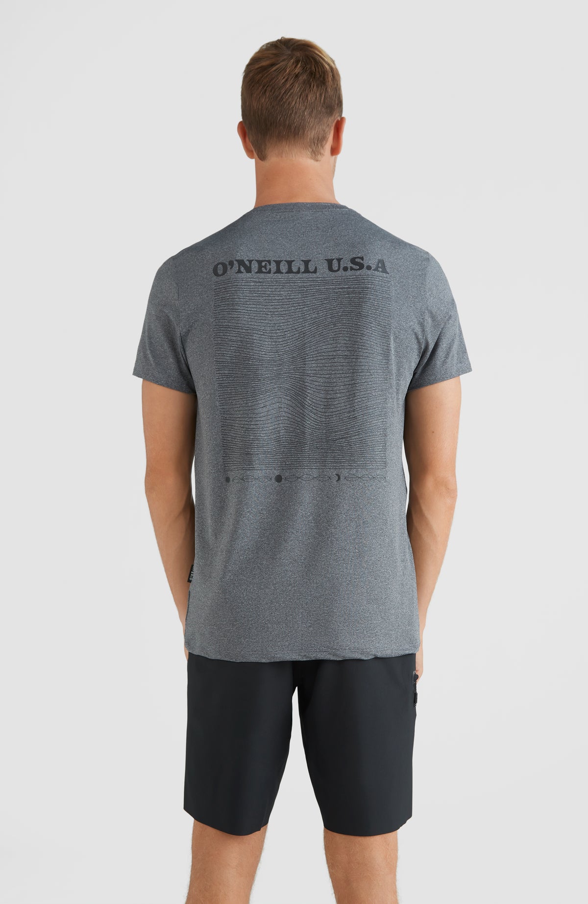 O'Neill Luna Hybrid T-Shirt | Asphalt