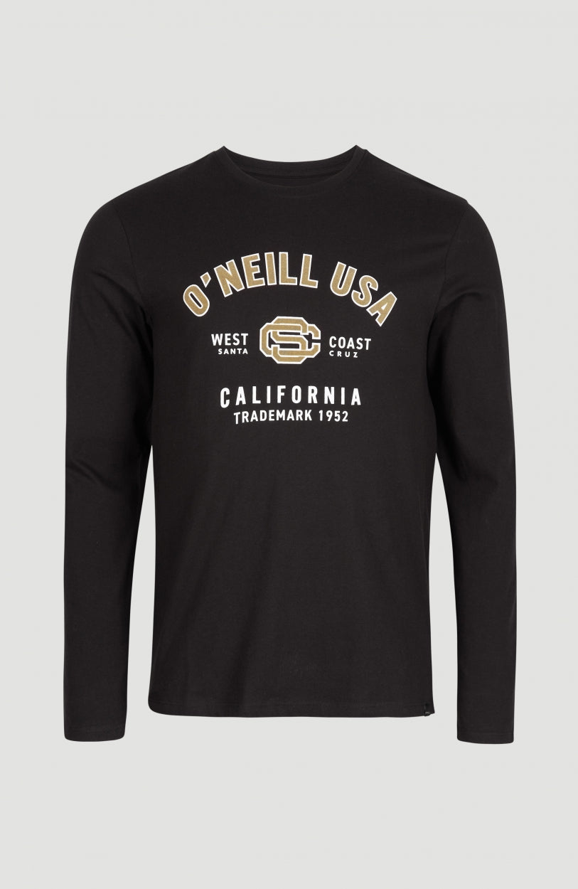State Longsleeve T-Shirt | Black Out
