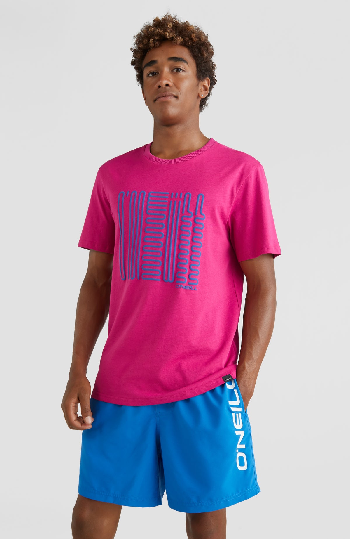 Swell T-Shirt | Fuchsia Red