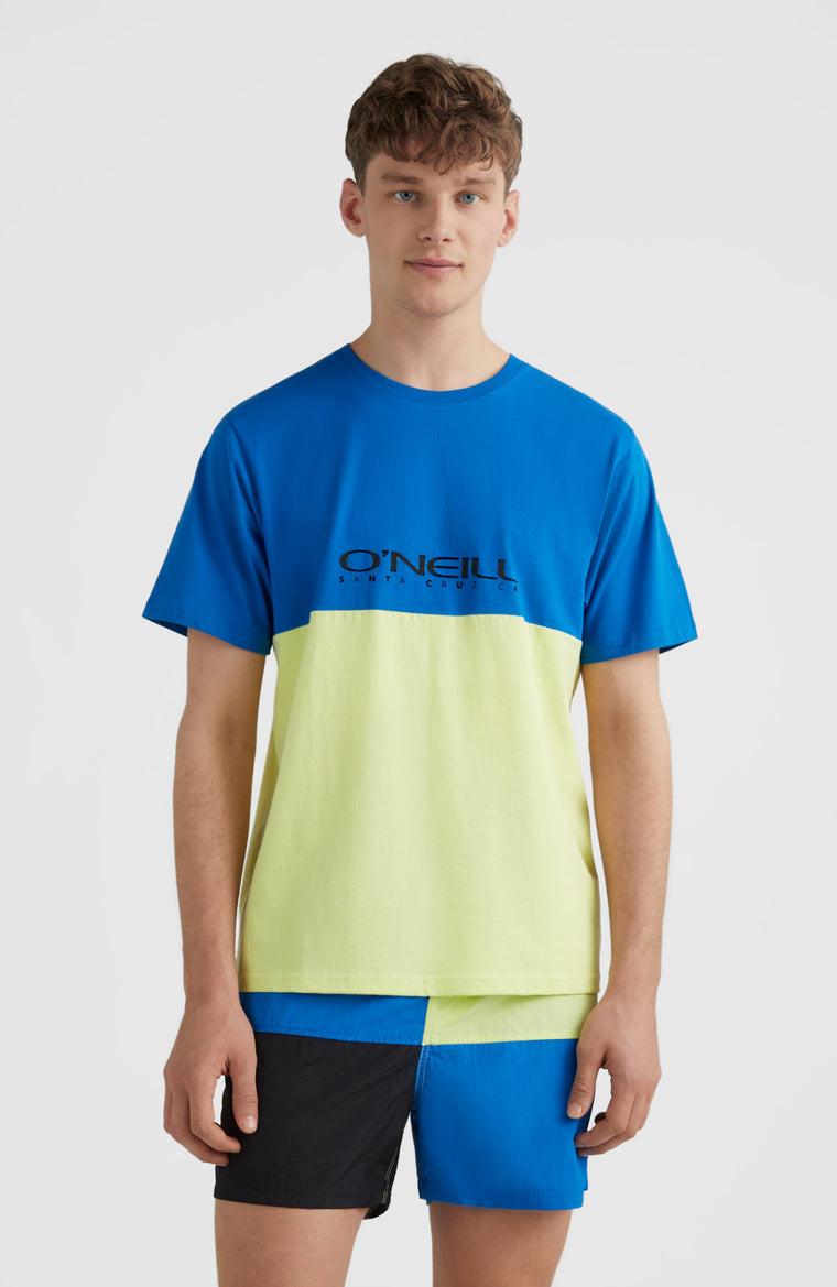 Corals T-Shirt | Princess Blue Colour Block