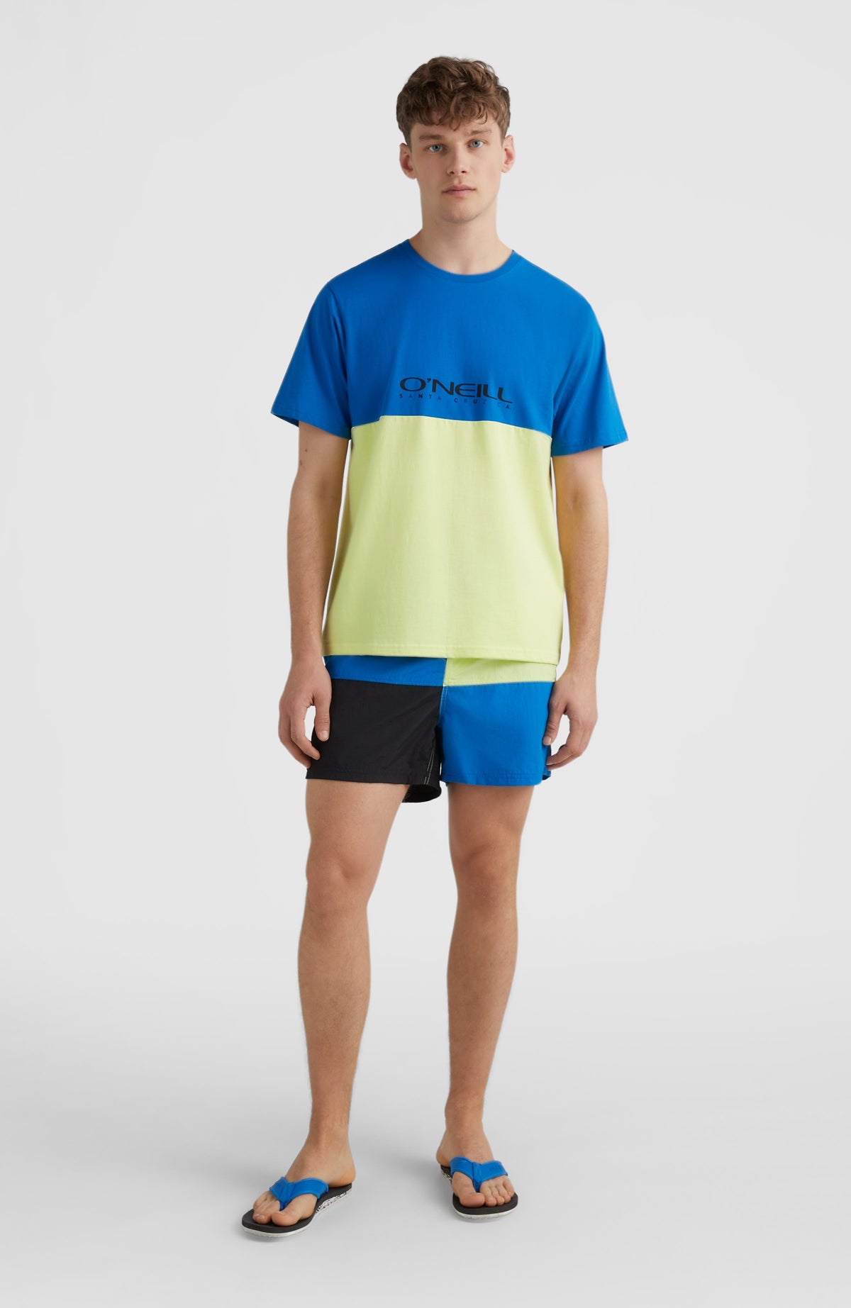 Corals T-Shirt | Princess Blue Colour Block