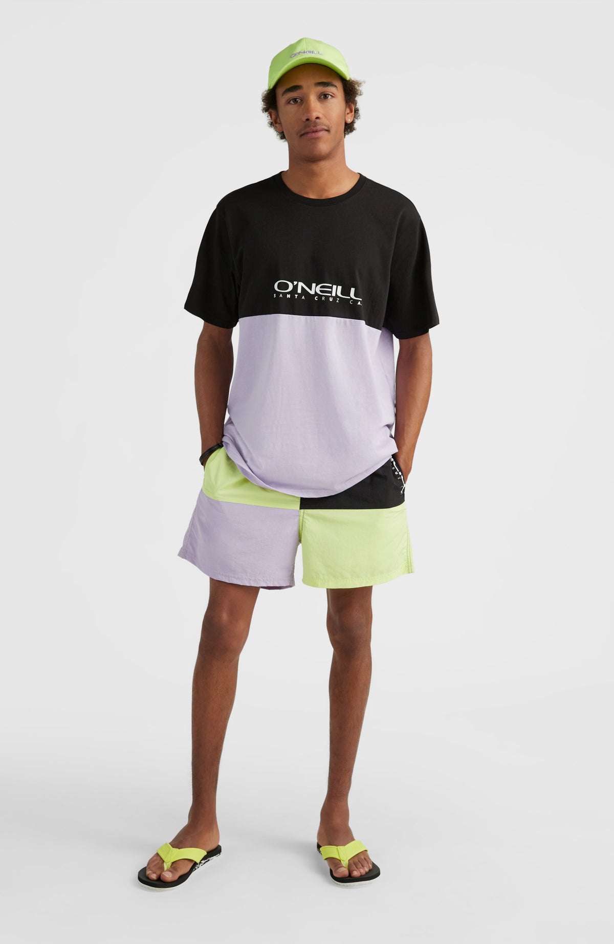 Corals T-Shirt | Black Out Colour Block