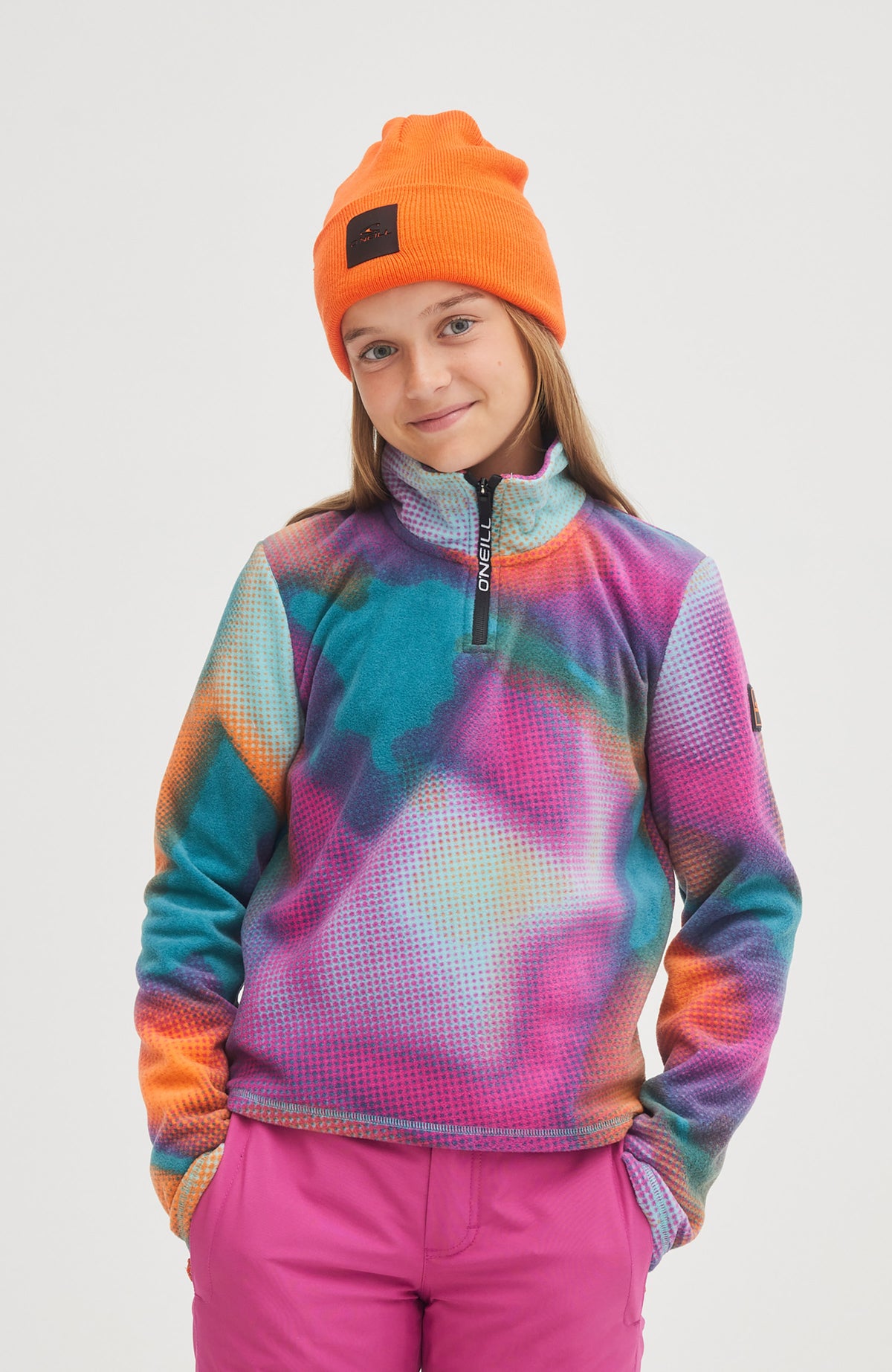 All Over Print O'Neill Fleece | Dark Blue Fade Halftone