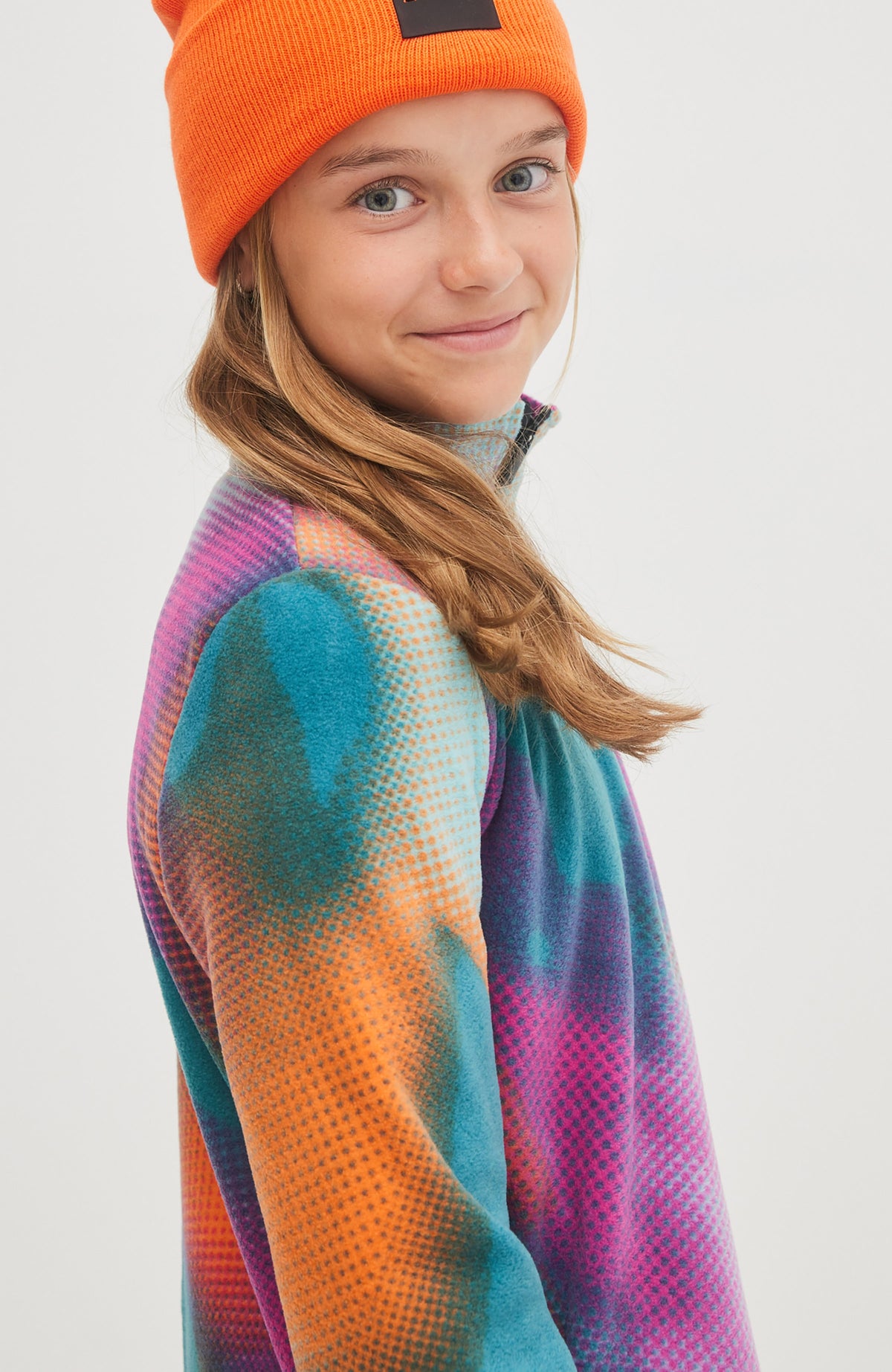 All Over Print O'Neill Fleece | Dark Blue Fade Halftone