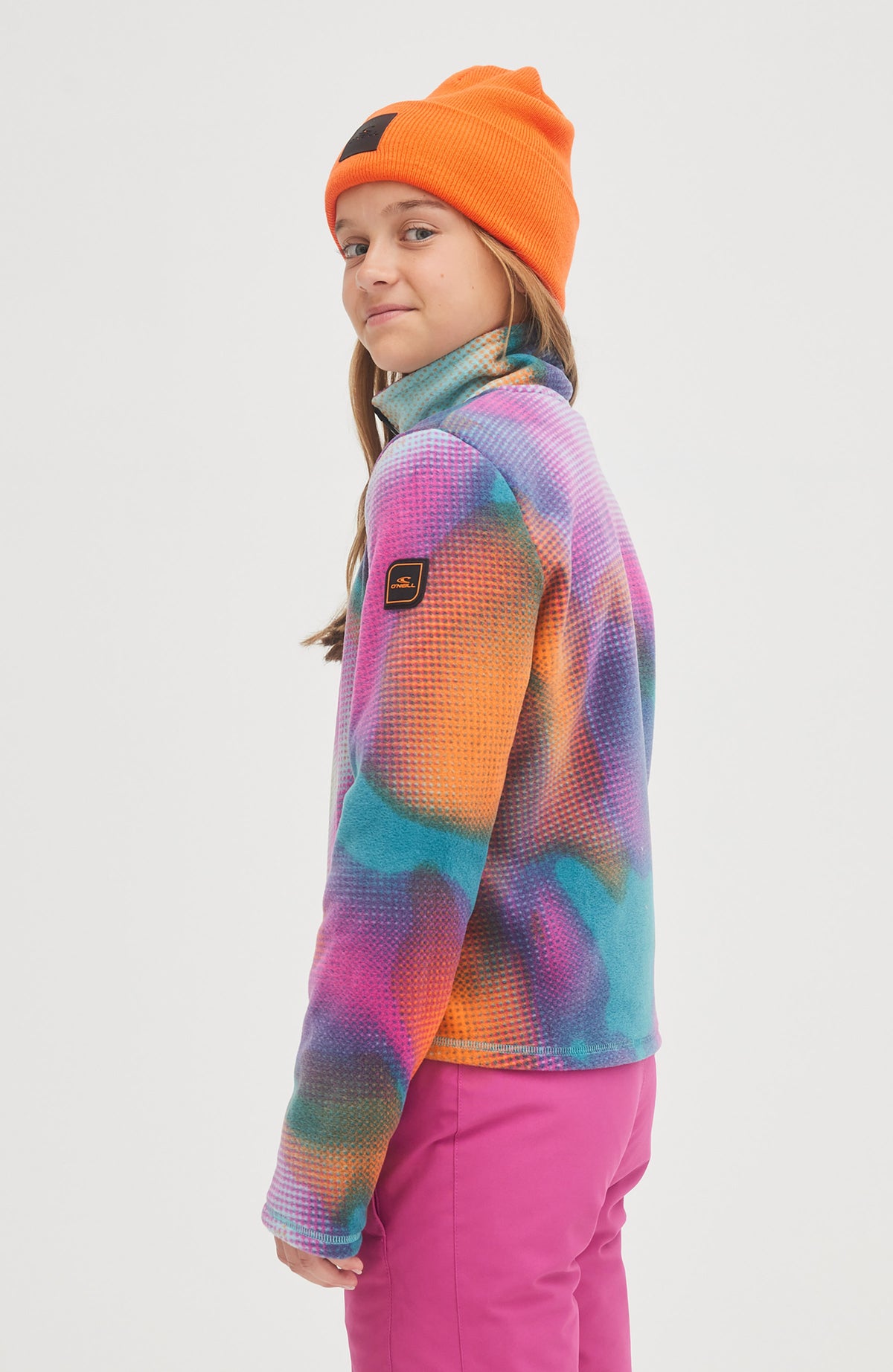 All Over Print O'Neill Fleece | Dark Blue Fade Halftone