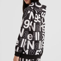 All Over Print Rutile Hooded Fleece | White Wording 1952