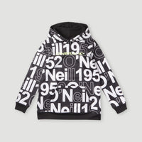 All Over Print Rutile Hooded Fleece | White Wording 1952