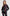 All Over Print Rutile Hooded Fleece | Black Heat Map